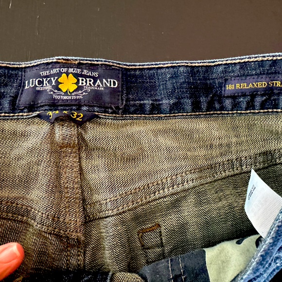 Men’s Lucky Brand 181 Relaxed Straight size 34x32 - Picture 2 of 5